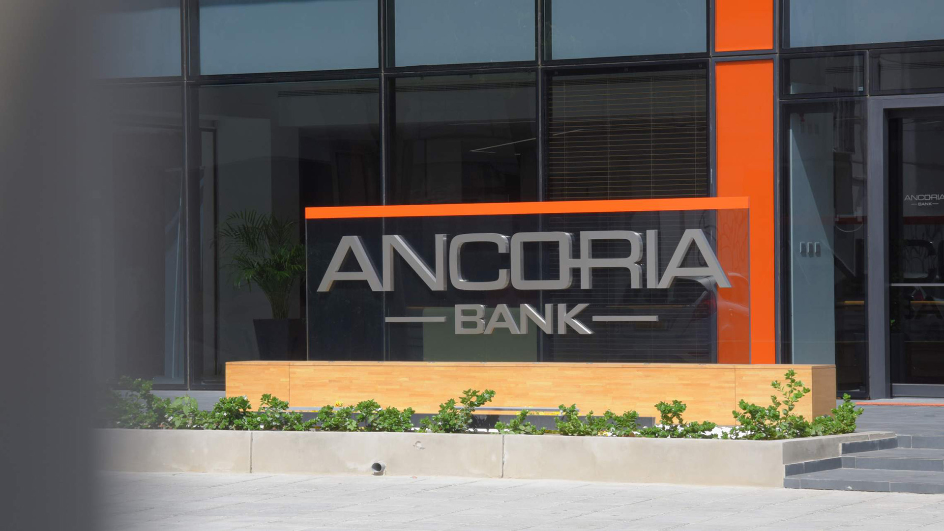 Ancoria Bank exterior branch