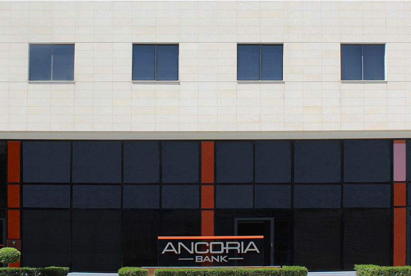 Ancoria Bank exterior cyprus